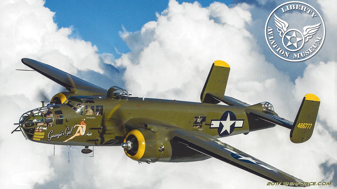 B25 Bomber Wallpaper